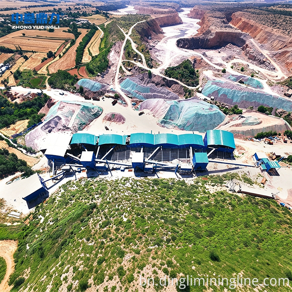 high-hardness limestone crushing plant